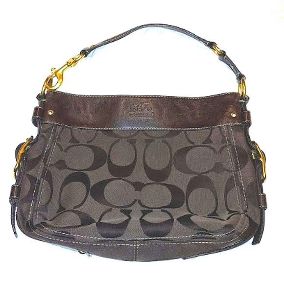 COACH Zoe Signature Bag - Picture 1 of 16